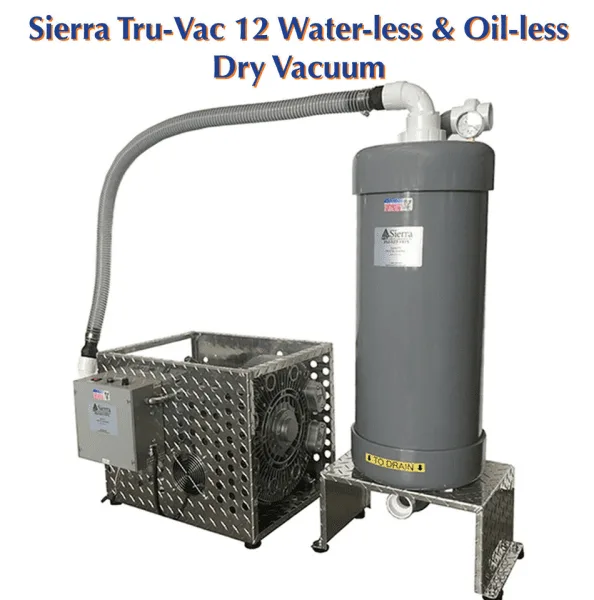 Sierra Dental Products Tru-Vac 12 Dry Vacuum System - Image 6
