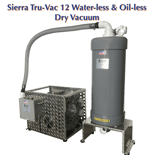 Sierra Dental Products Tru-Vac 12 Dry Vacuum System - Image 6