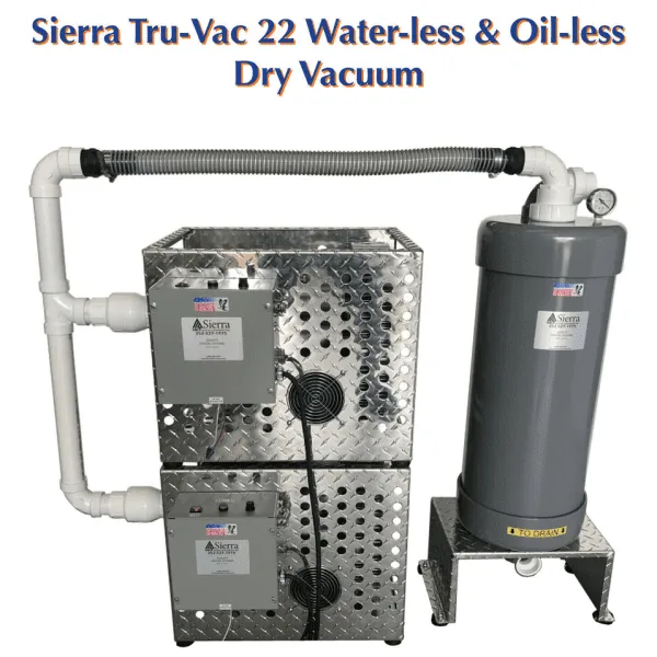 Sierra Dental Products Tru-Vac 22 Dry Vacuum System - Image 2
