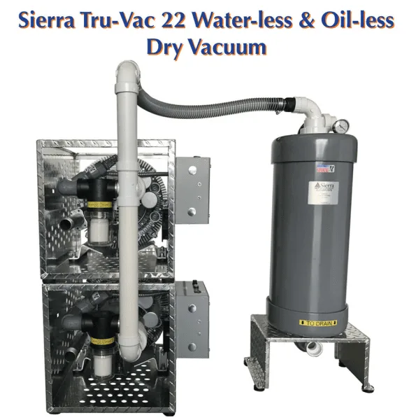 Sierra Dental Products Tru-Vac 22 Dry Vacuum System - Image 5