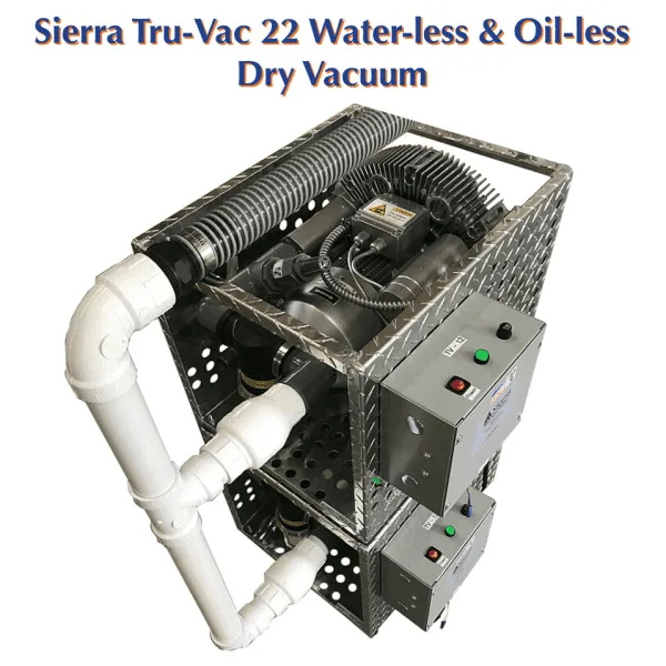 Sierra Dental Products Tru-Vac 22 Dry Vacuum System - Image 6