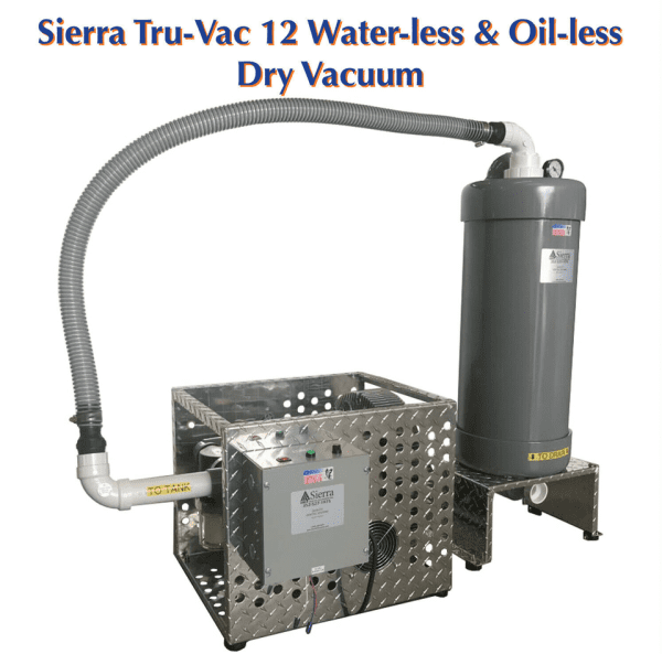 Sierra Dental Products Tru-Vac 12 Dry Vacuum System - Image 2