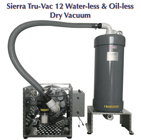 Sierra Dental Products Tru-Vac 12 Dry Vacuum System - Image 3