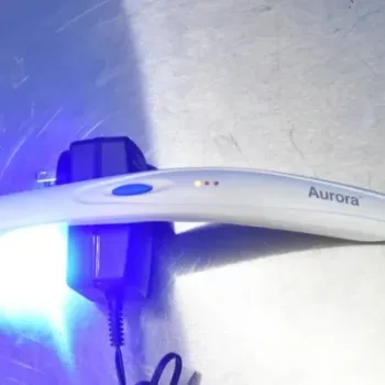 Aurora Handheld Cordless Curing Light with Charge Cable