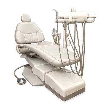 Adec Cascade 1040 Dental Chair with 2122 and 7115 Assistant Delivery
