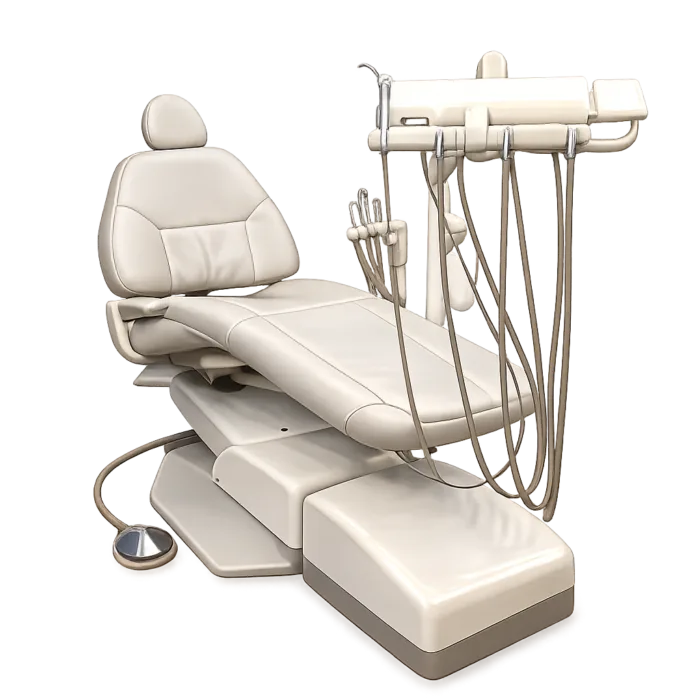 Adec Cascade 1040 Dental Chair with 2122 and 7115 Assistant Delivery