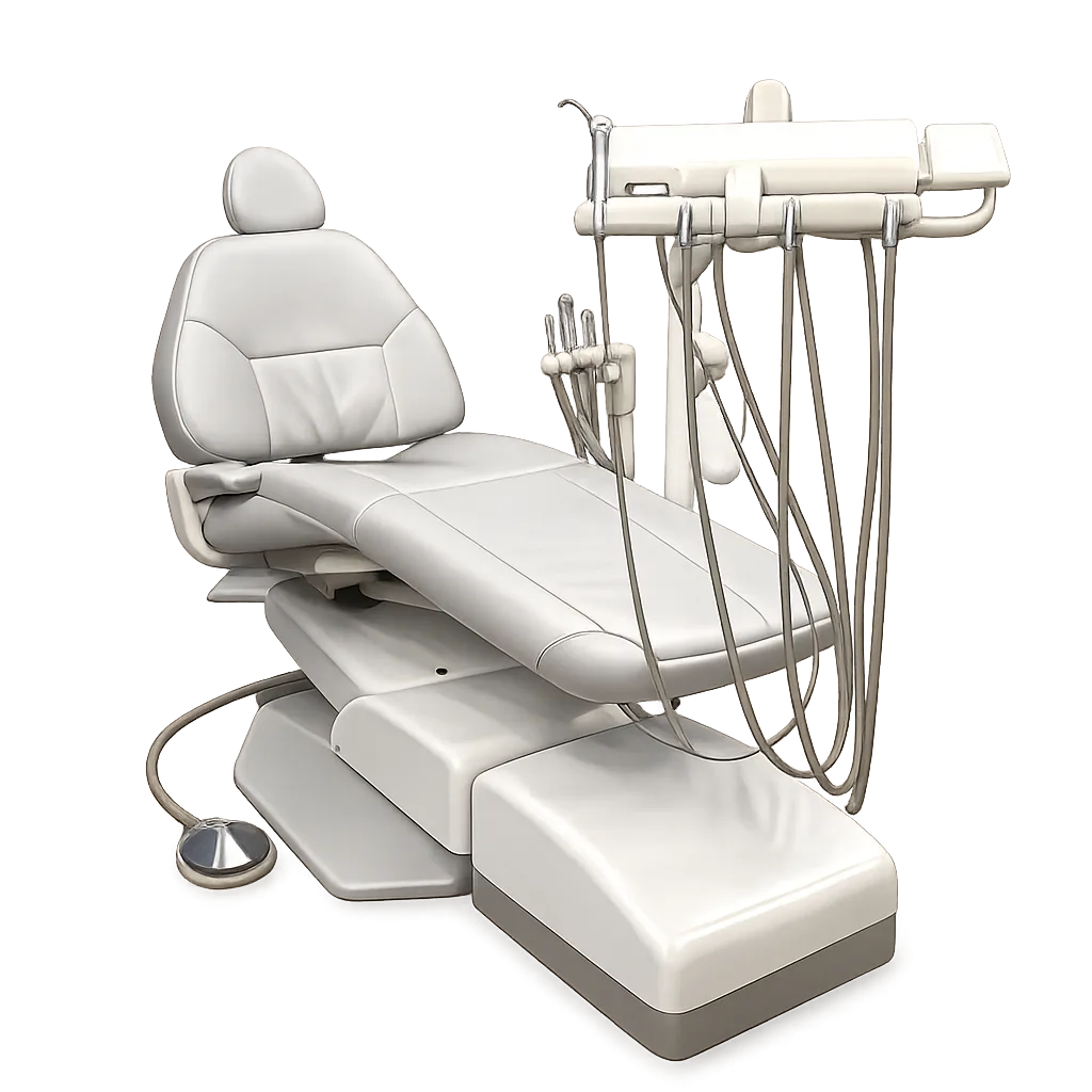 Adec Cascade 1040 Dental Chair with 2122 and 7115 Assistant Delivery