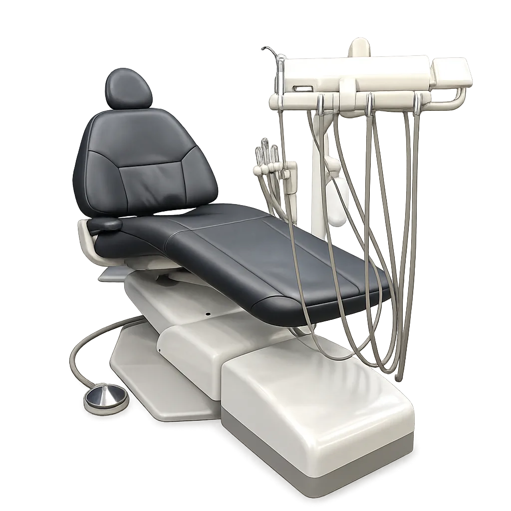 Adec Cascade 1040 Dental Chair with 2122 and 7115 Assistant Delivery