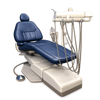 Adec Cascade 1040 Dental Chair with 2122 and 7115 Assistant Delivery