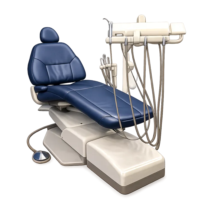 Adec Cascade 1040 Dental Chair with 2122 and 7115 Assistant Delivery