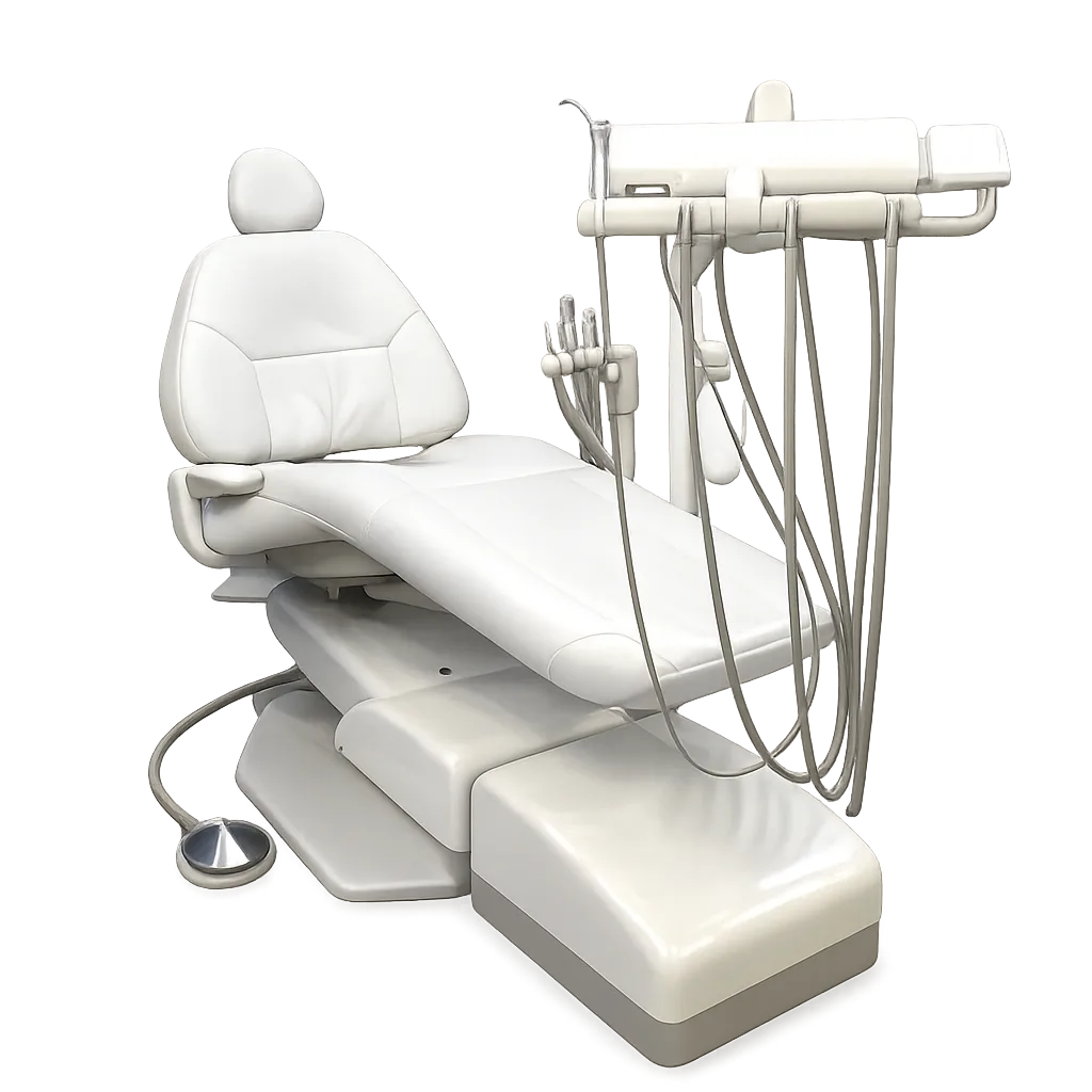 Adec Cascade 1040 Dental Chair with 2122 and 7115 Assistant Delivery
