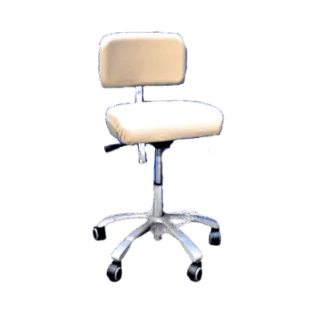 Doctor Stool Chair - Tan Upholstery - Very Soft
