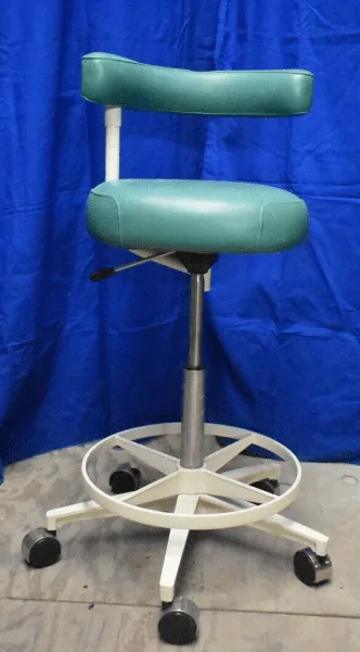 DentalEZ Assistant Stool - Light Green Color
