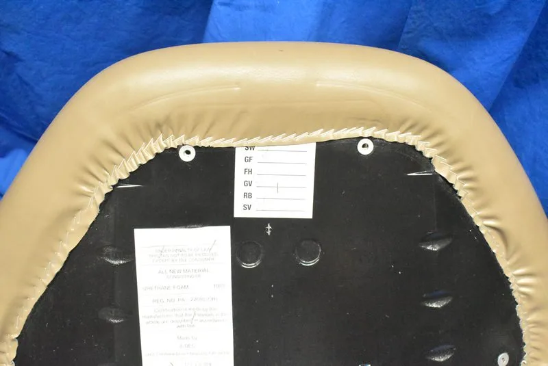 A-dec Decade Back Upholstery - Brown - Tan