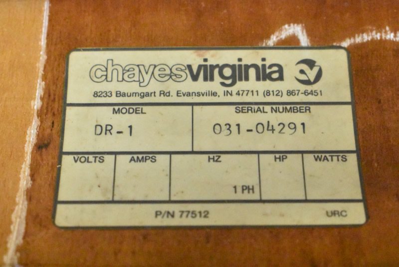 Chayes Virginia Doctor Operator Stool