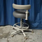 Dentech Grey Assistant Stool