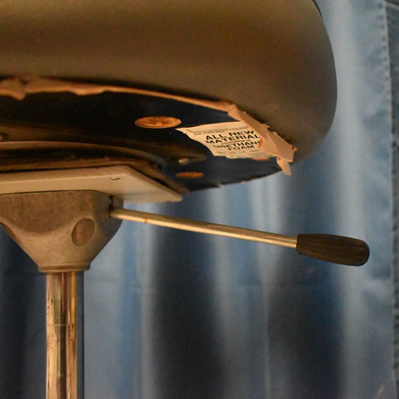 Dentech Grey Assistant Stool