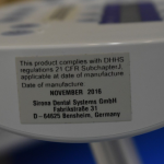 Sirona D3352 Orthophos XG 5 / XG 5DS Sirona D3352 Orthophos XG 5 / XG 5DS