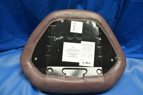 Adec Decade Dental Chair Back Upholstery