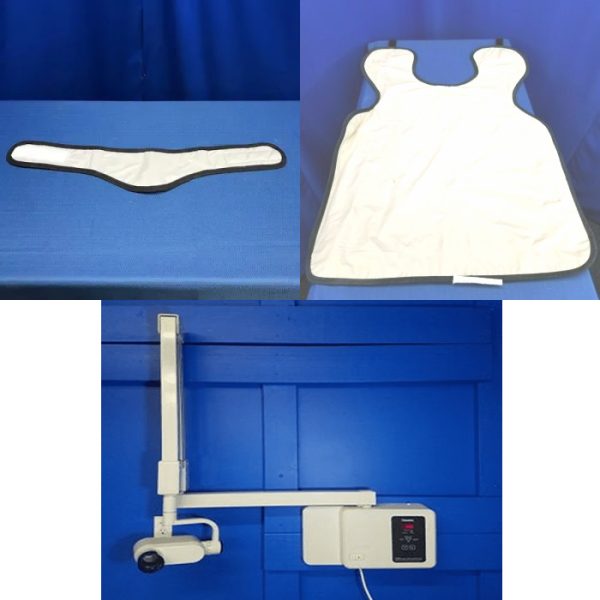 Gendex 770 and Dentsply Lead Apron w/ Collar ( 3 Items )