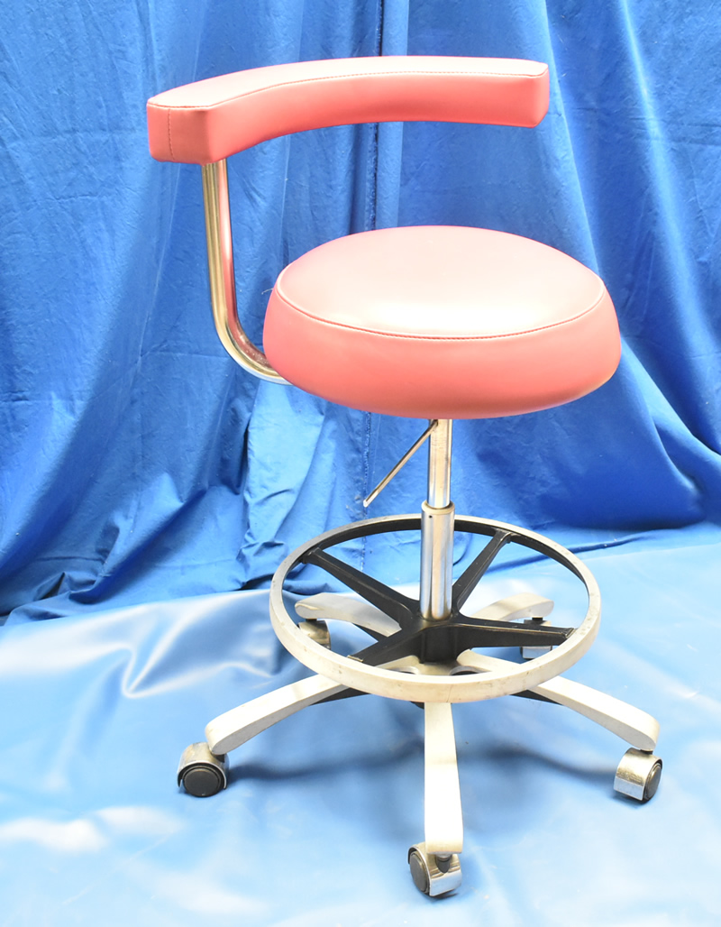 Chayes Virginia AS-1 Pink Assistant Stool
