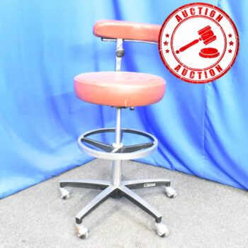 Del Tube Assistant Dental Stool