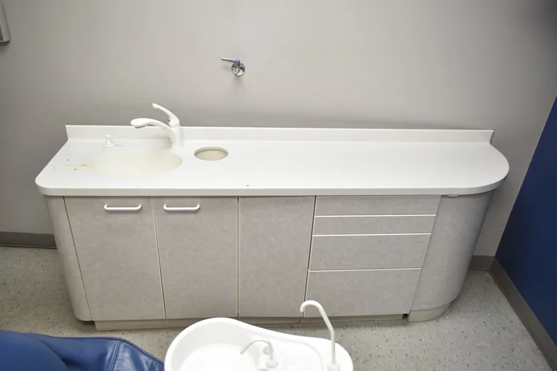 Pelton and Crane Sink Cabinet