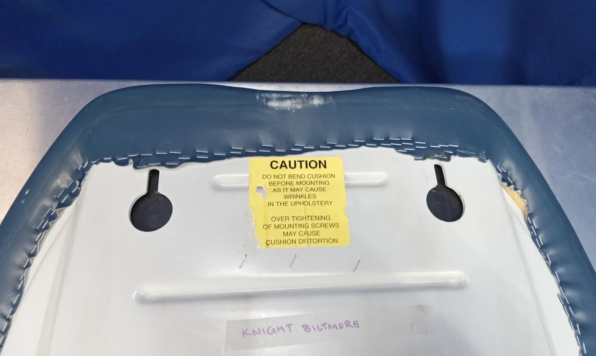 Midmark Knight Biltmore Dental Chair Back Upholstery Core