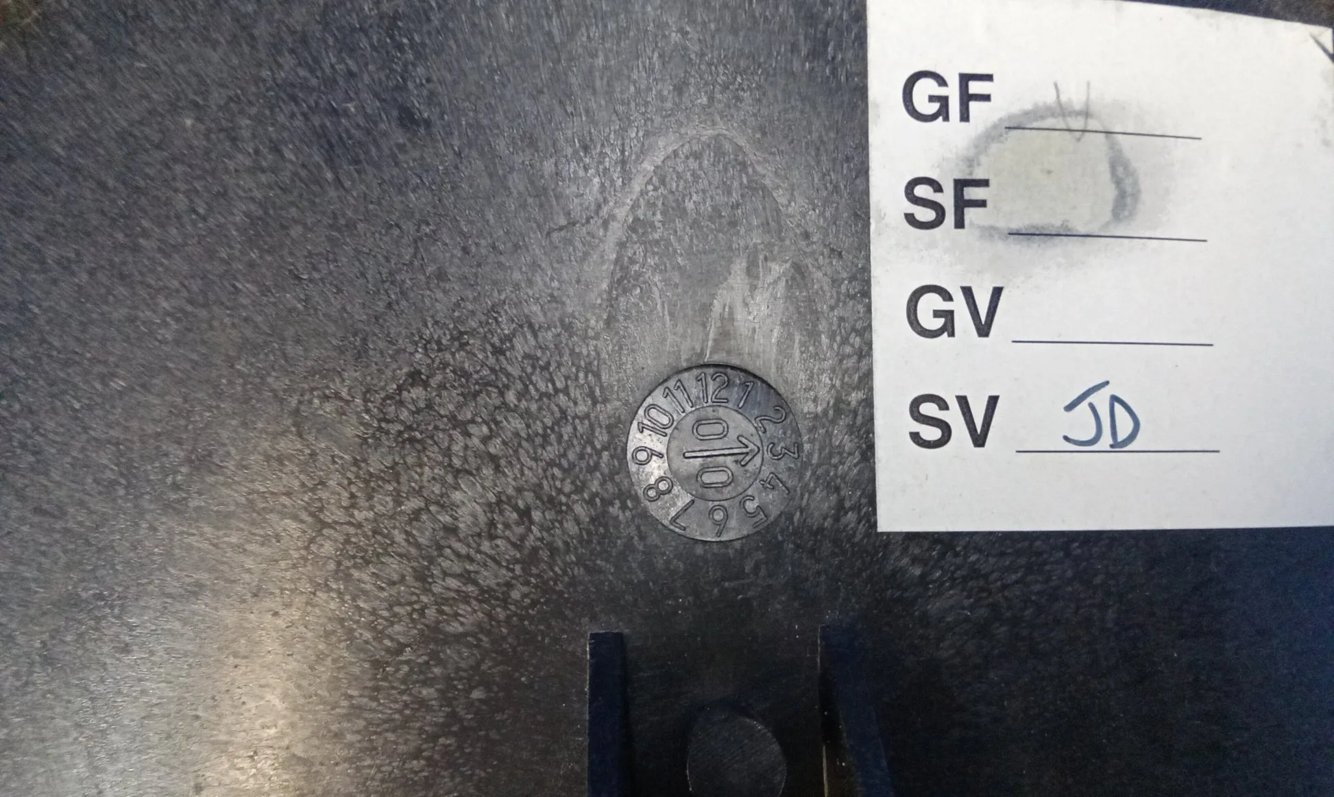 A-dec Dental Stool Back Upholstery Core