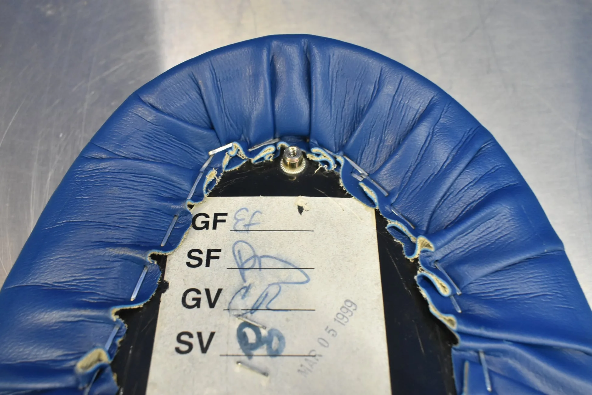 A-dec Blue Dental Chair Headrest
