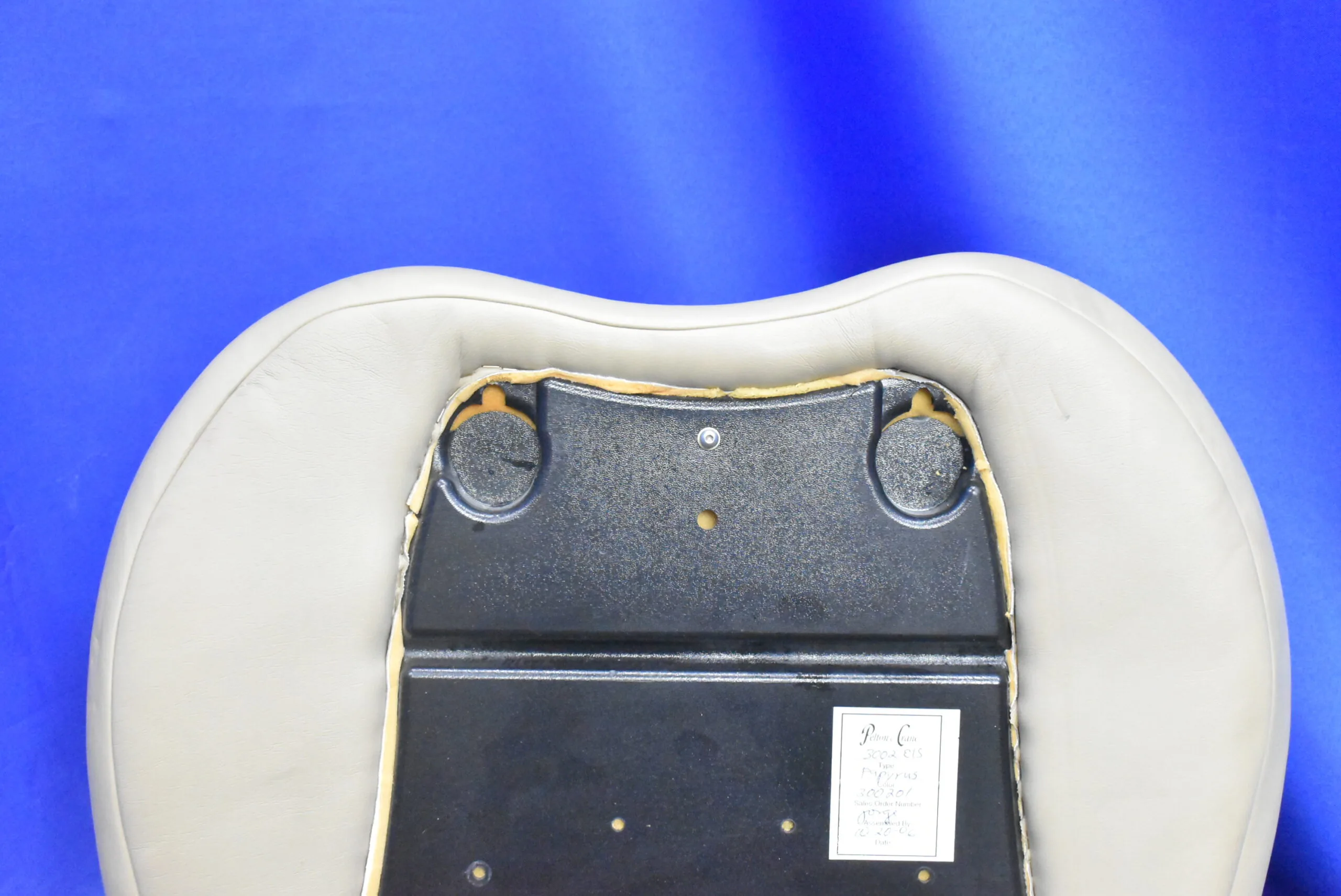 Pelton and Crane Dental Chair Backrest Upholstery