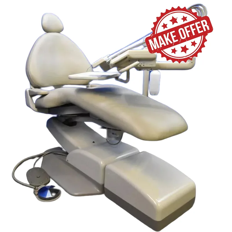 A dec Cascade 1040 Dental Chair with Radius Delivery System