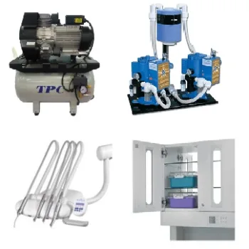 Air Compressor, Vacuum Pump, Delivery System and Cabinets