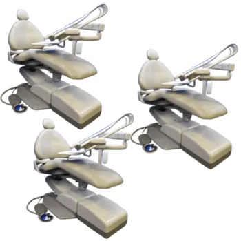 Lot of A-dec Cascade 1040 Dental Chair with 2132 Radius Delivery