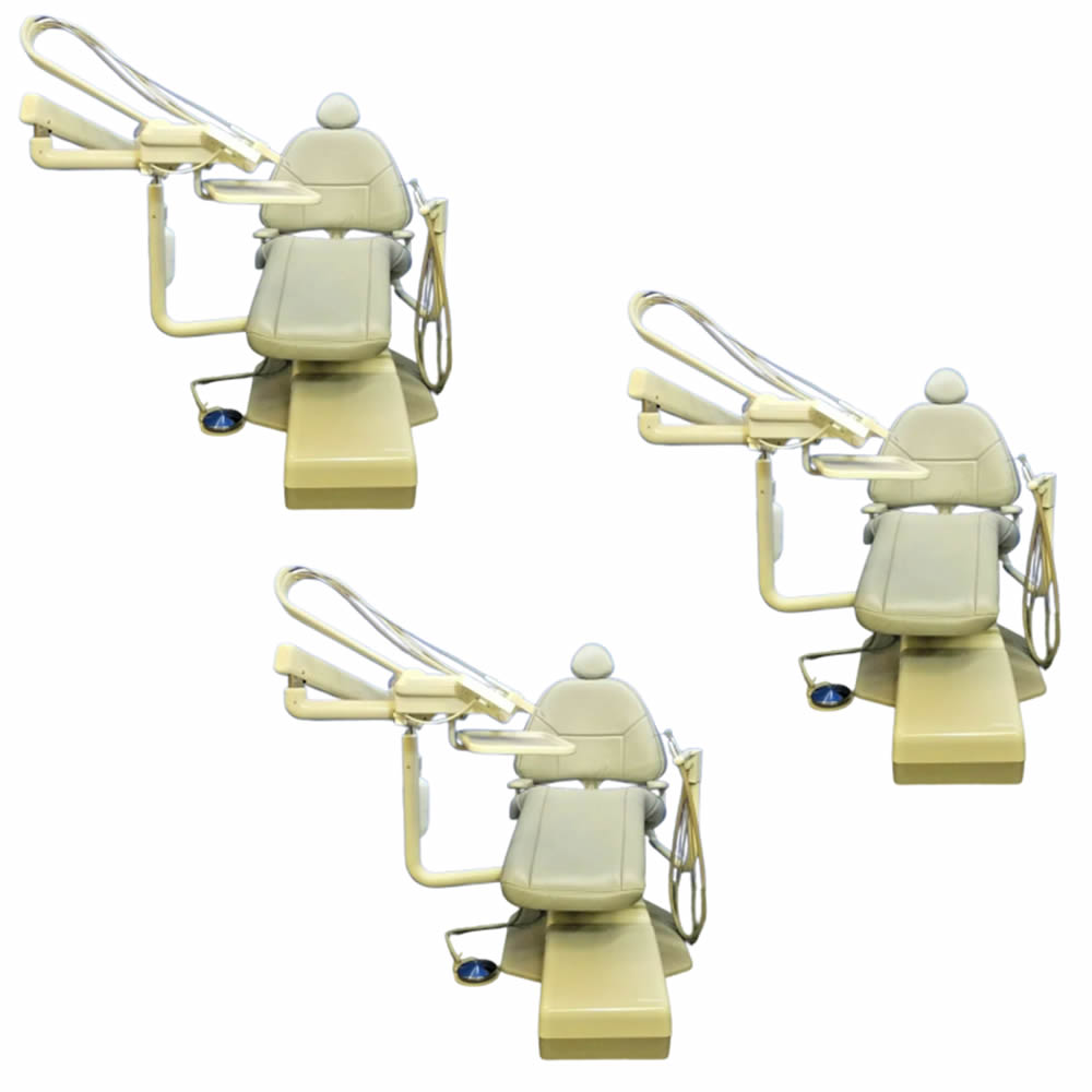 Lot of A-dec Cascade 1040 Dental Chair with A-dec 2132 & 7115 Assistant Delivery System Lot of A-dec Cascade 1040 Dental Chair with A-dec 2132 & 7115 Assistant Delivery System