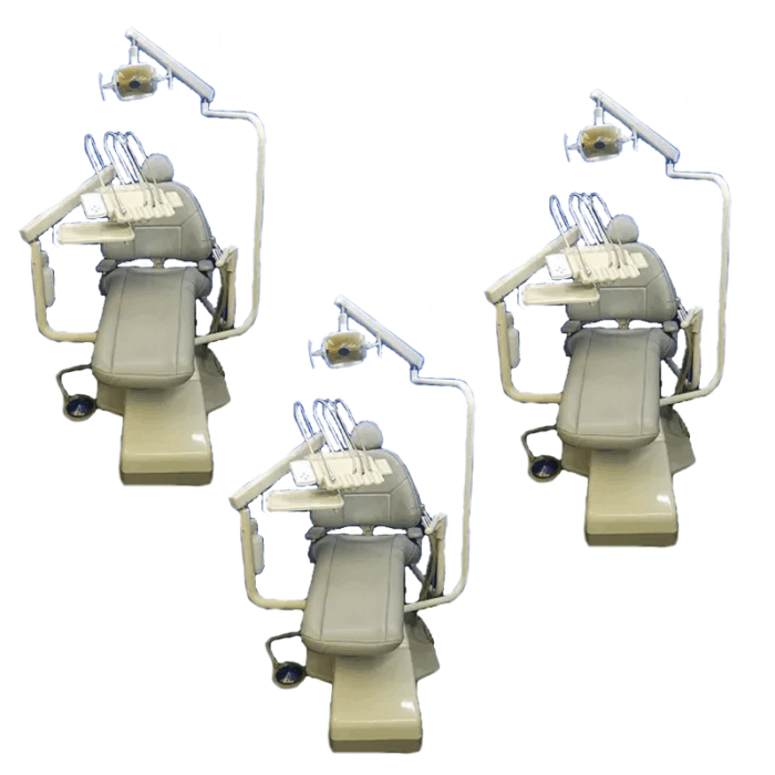 Lot of A-dec Cascade 1040 Full Operatory Dental Chair