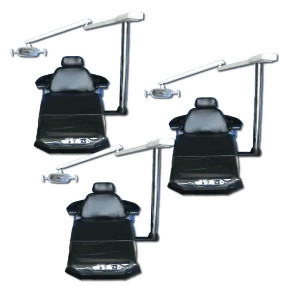 Lot of A-dec Priority 1005 Dental Chair with 6300 Post Mounted Light