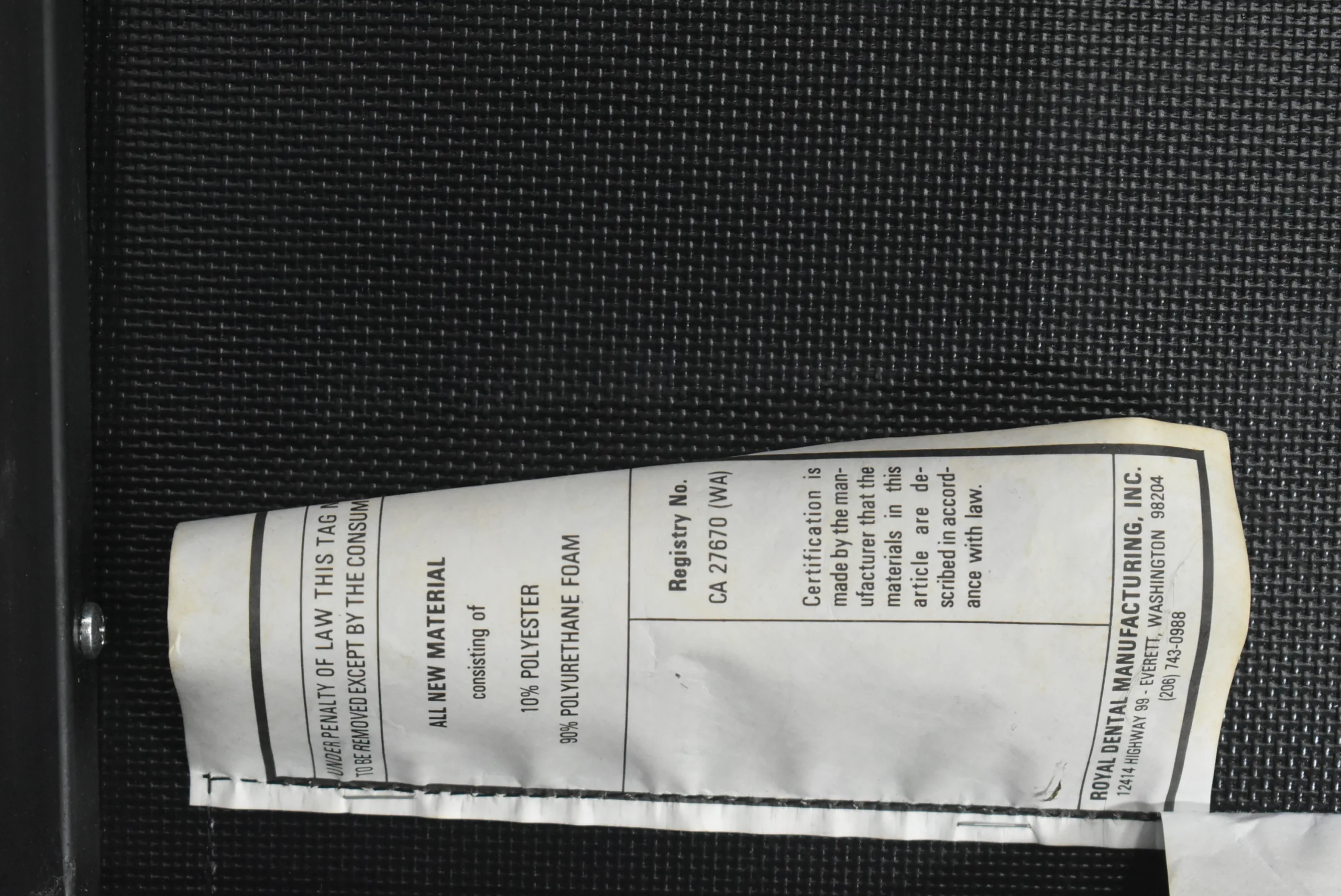 Royal Dental Chair Seat Upholstery