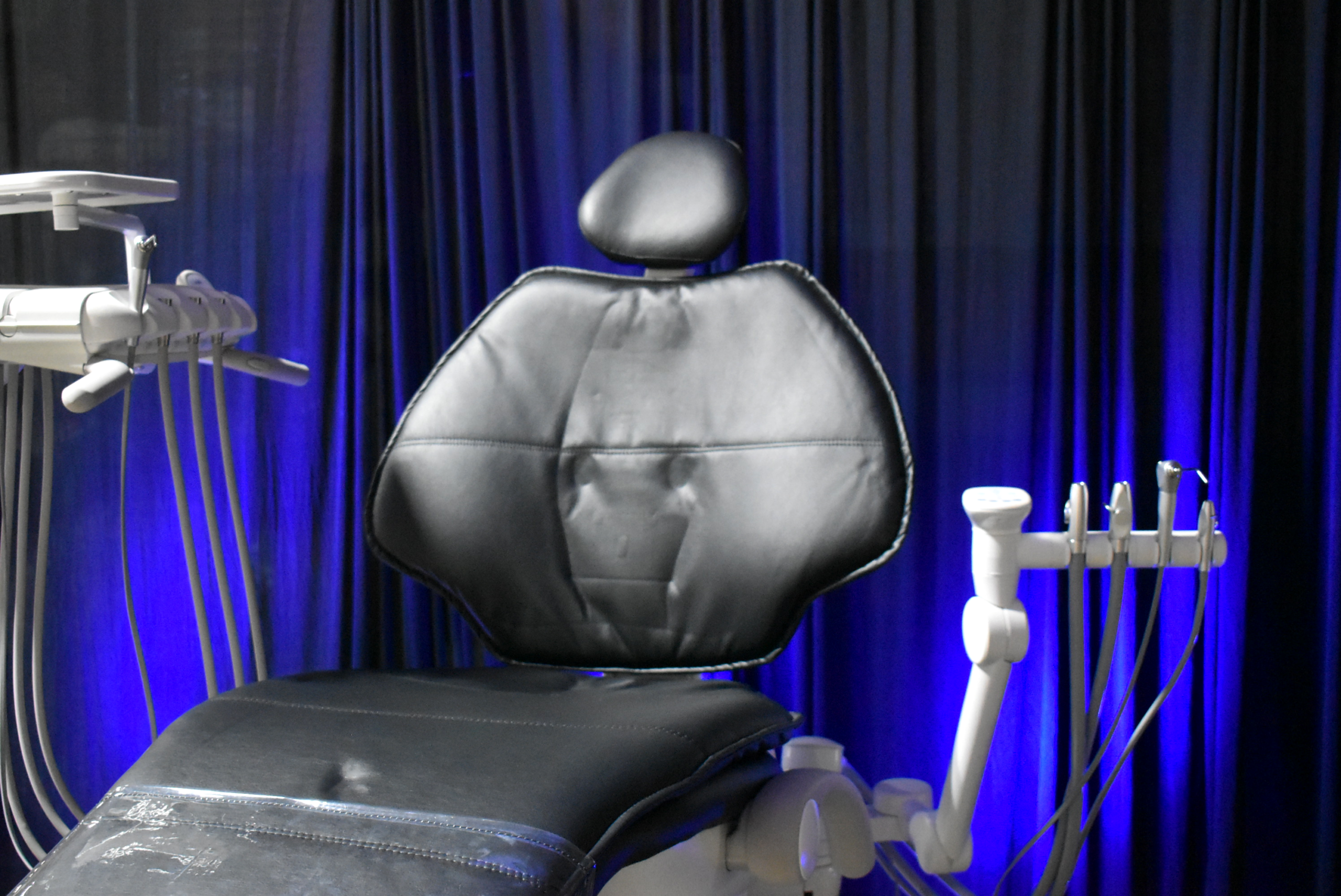 A-dec 511 Full Operatory with Black Ultra Leather Upholstery