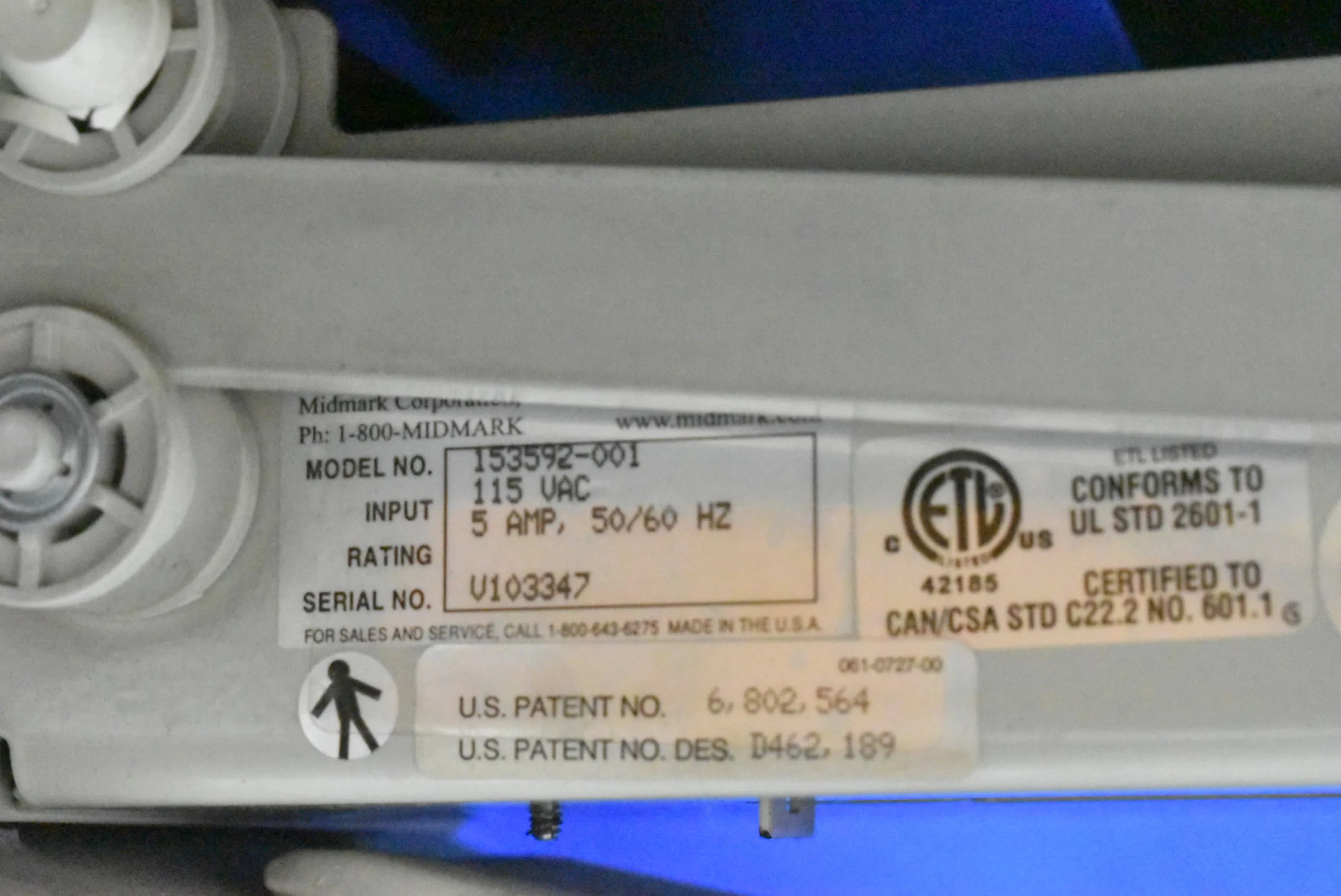 Midmark Ultracomfort with Delivery System