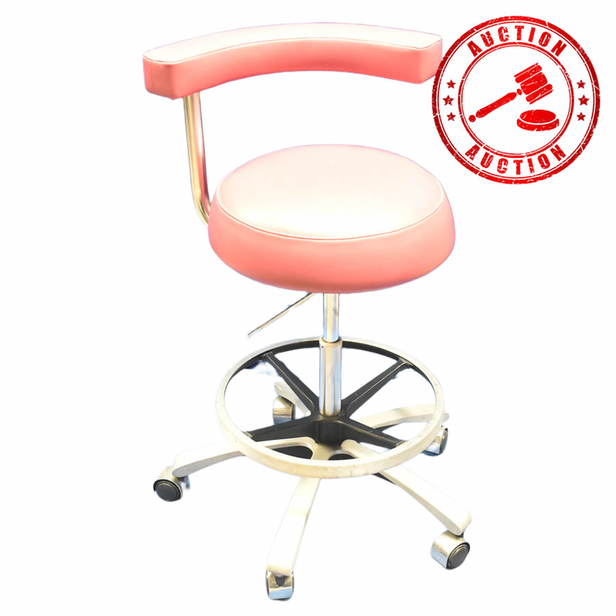 Chayes Virginia AS-1 Pink Assistant Stool