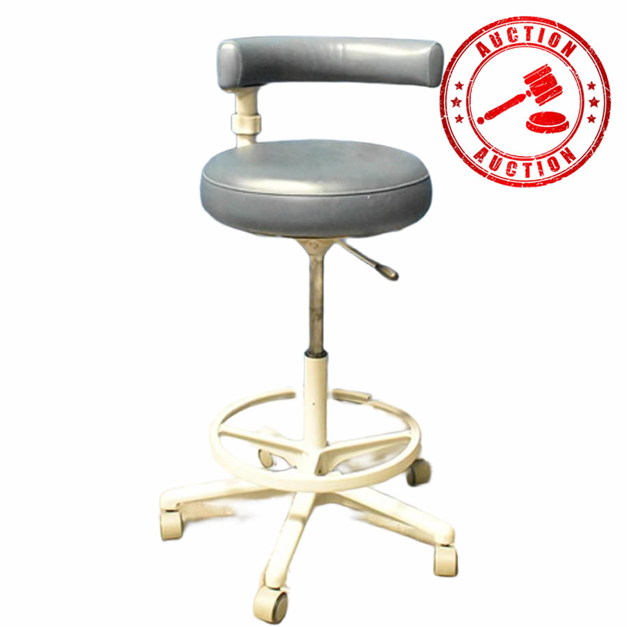 DentalEZ Assistant Stool Blue auction
