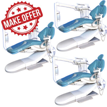 Lot of Adec 511 Dental Chair with Doctor Assistant Delivery Package Offer