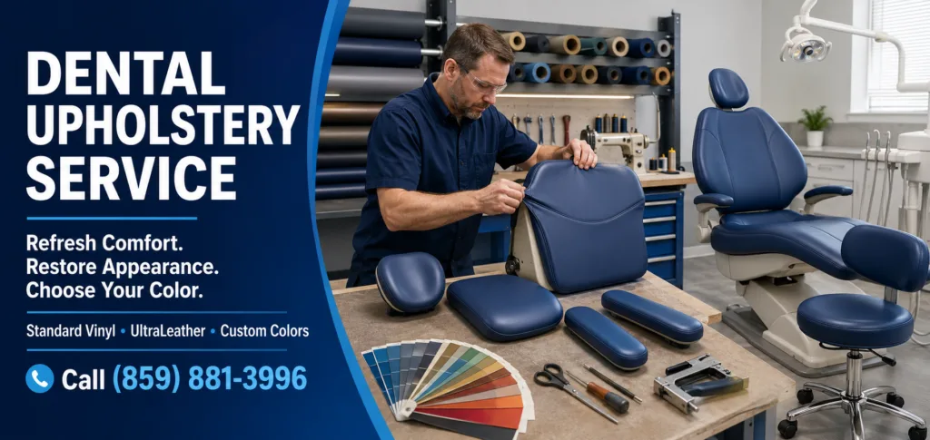 Upholstery Service - Collins Dental Equipment