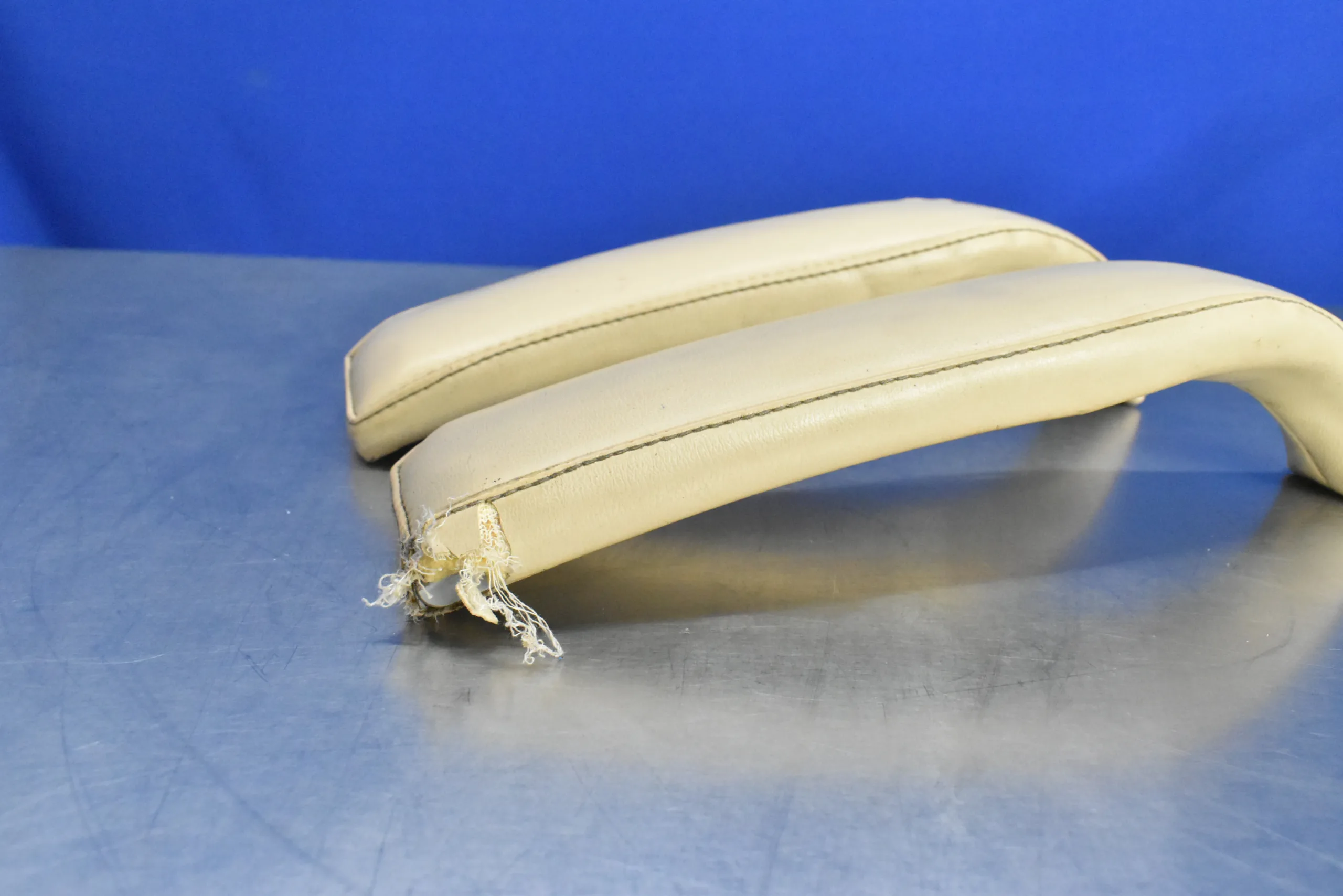 Pelton and Crane Chairman Armrest Upholstery