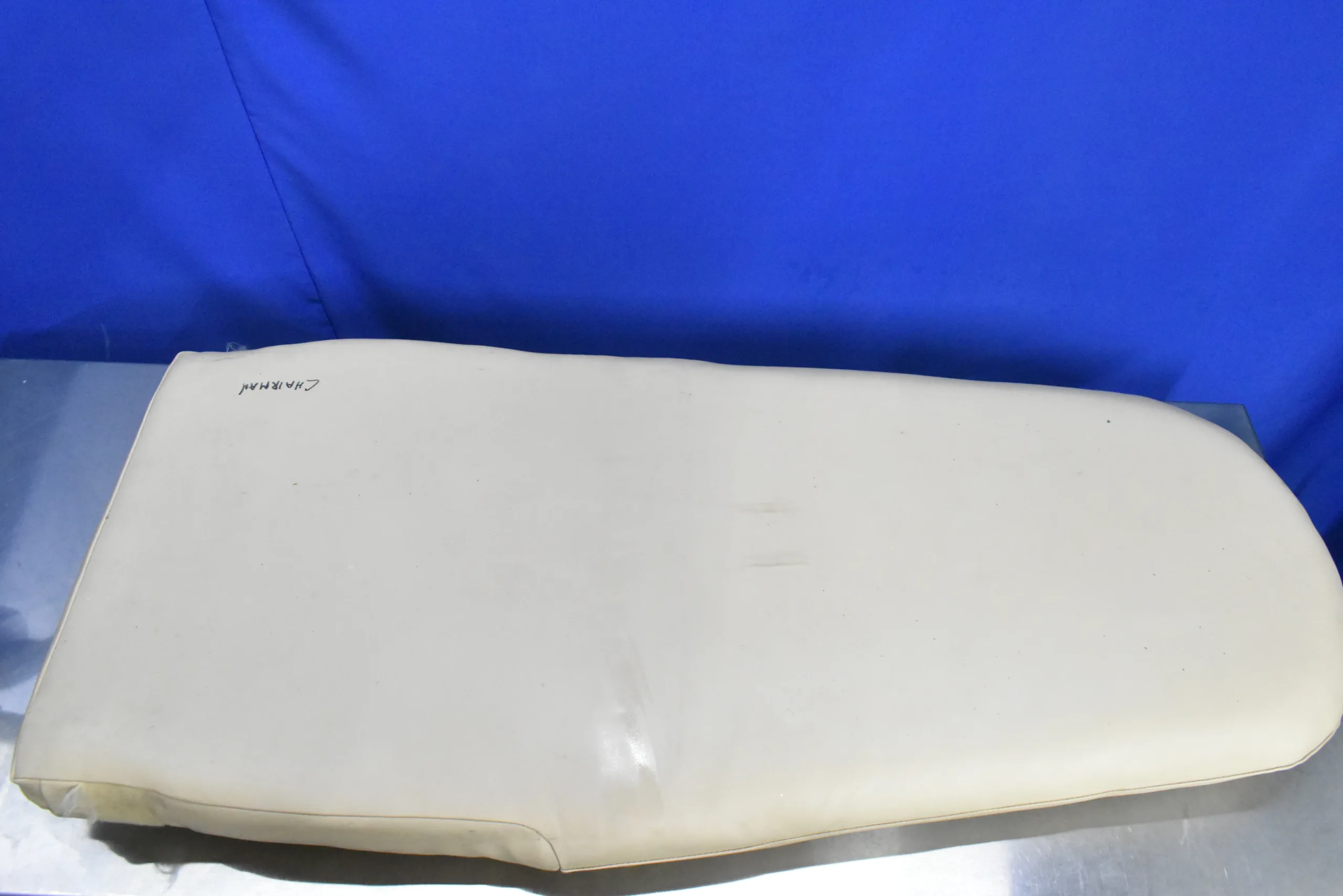 Pelton and Crane Chairman Seat Upholstery
