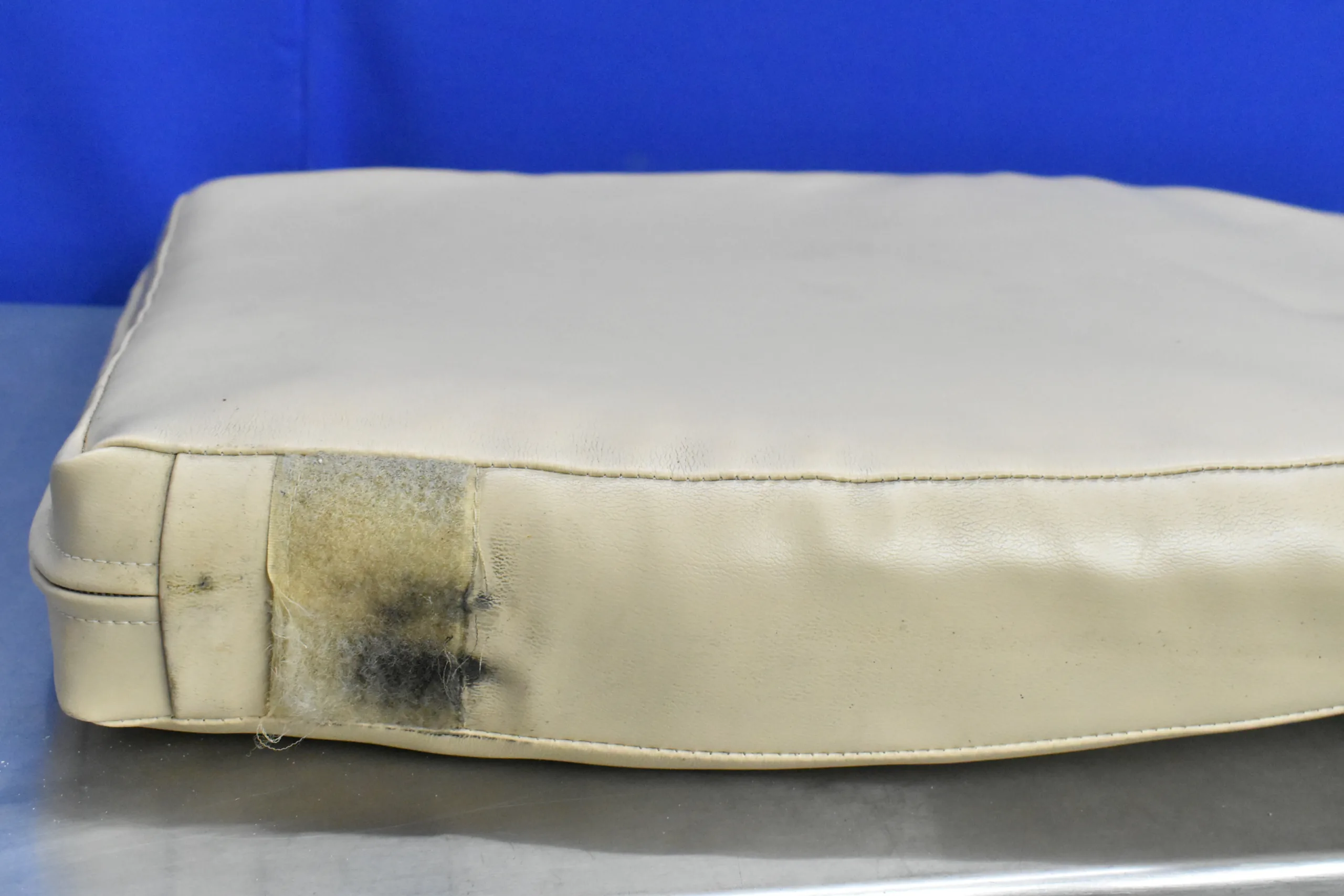 Pelton and Crane Chairman Seat Upholstery
